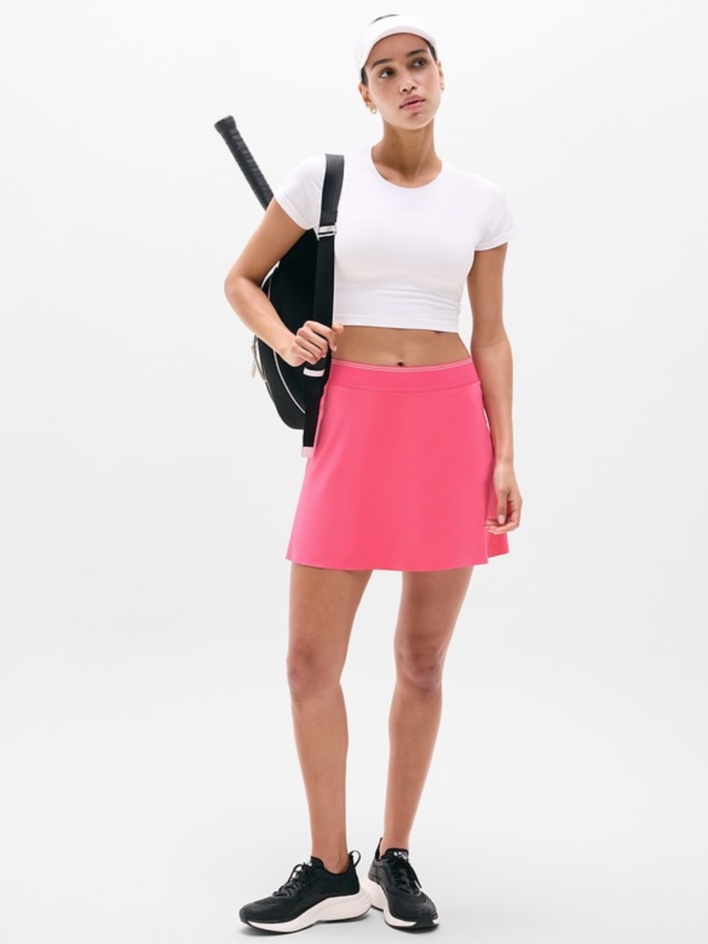 NWT Athleta Ace Line Tipped 15.5” Skort/ Small/